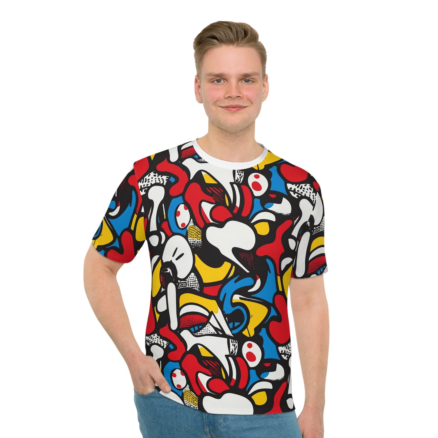 Bold Pop Men's Loose T-shirt