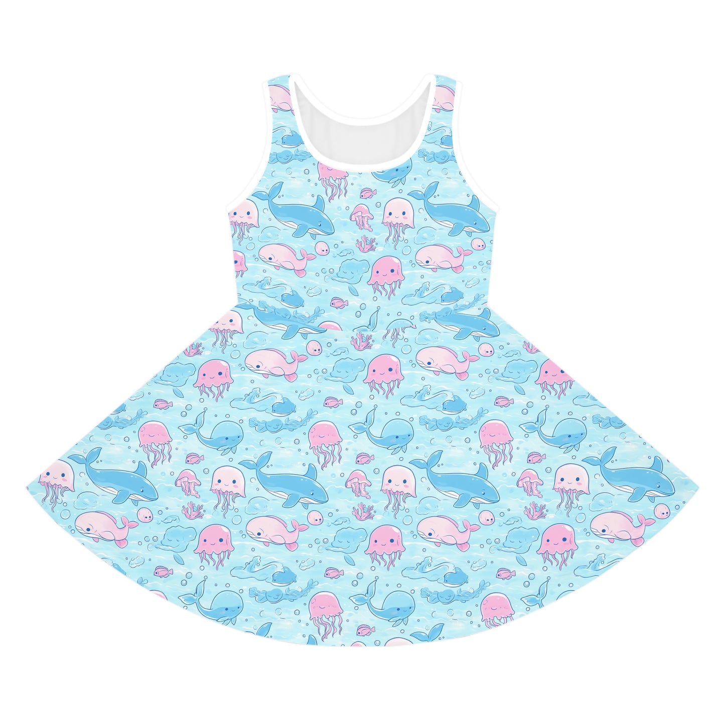 Blue Oceam Girls' Sleeveless Sundress