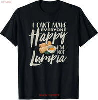 Funny Lumpia T Shirt Philippines Pinoy Food Lover  vintage Washed streetwear designer clothes homme Top For Everyday Wear