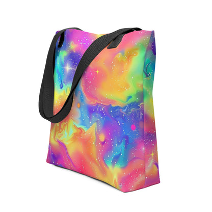 Cosmic Yellow Tote bag