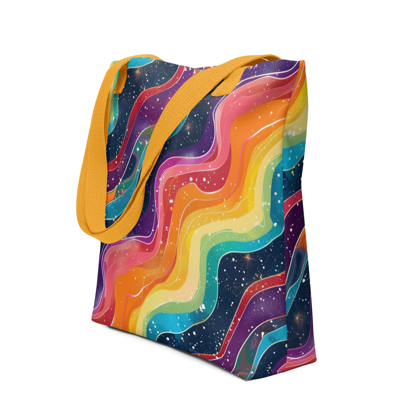 Cosmic Rainbow Tote bag