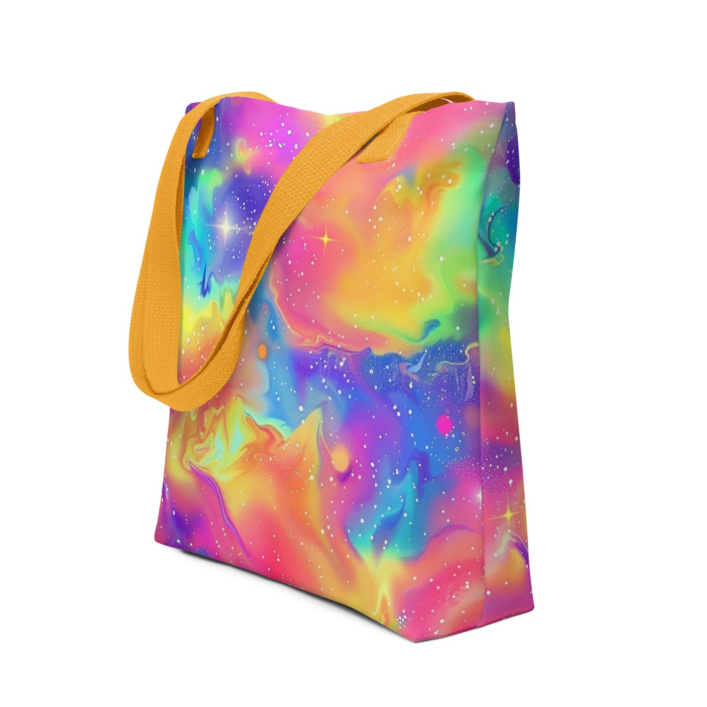 Cosmic Yellow Tote bag