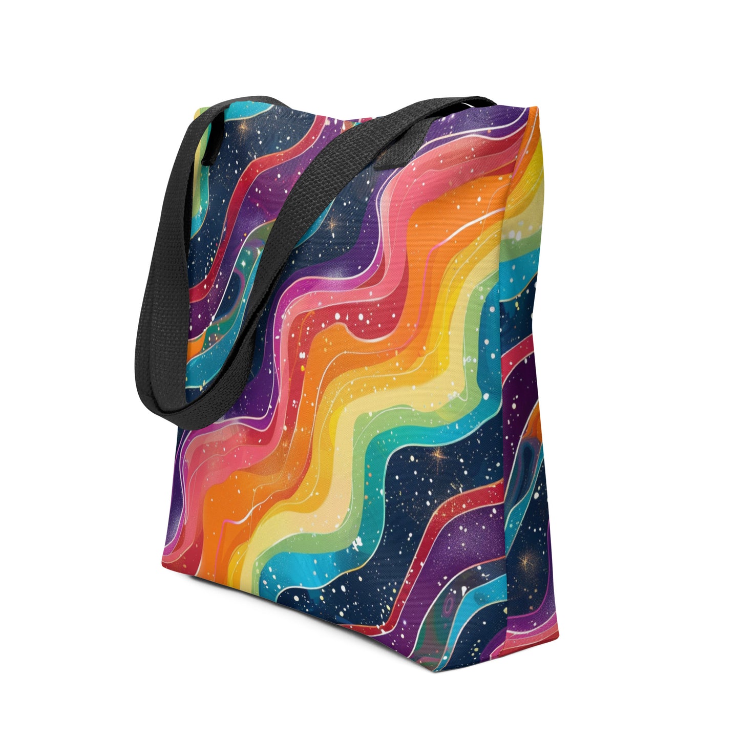 Cosmic Rainbow Tote bag