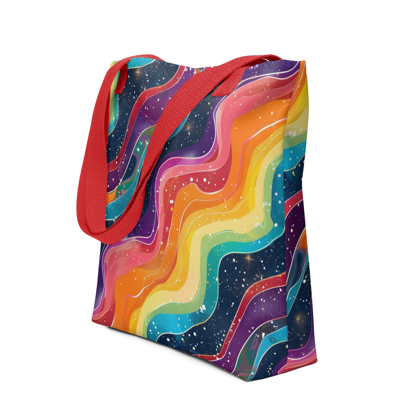 Cosmic Rainbow Tote bag