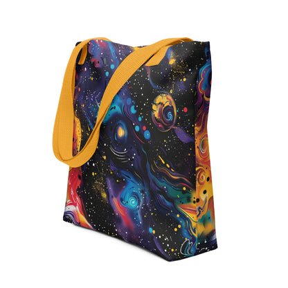 Cosmic Black Tote bag