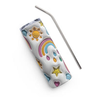 Rainbow Color Stainless steel tumbler