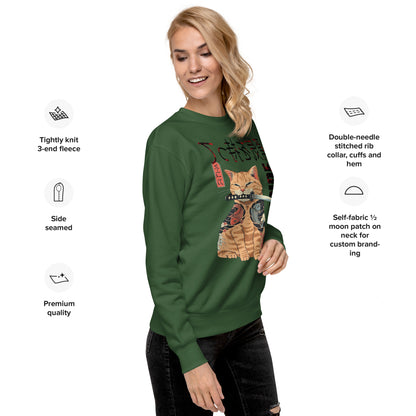 Cat tana Premium Sweatshirt