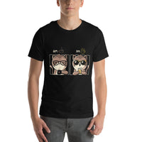 AM PM Cat Men's t-shirt