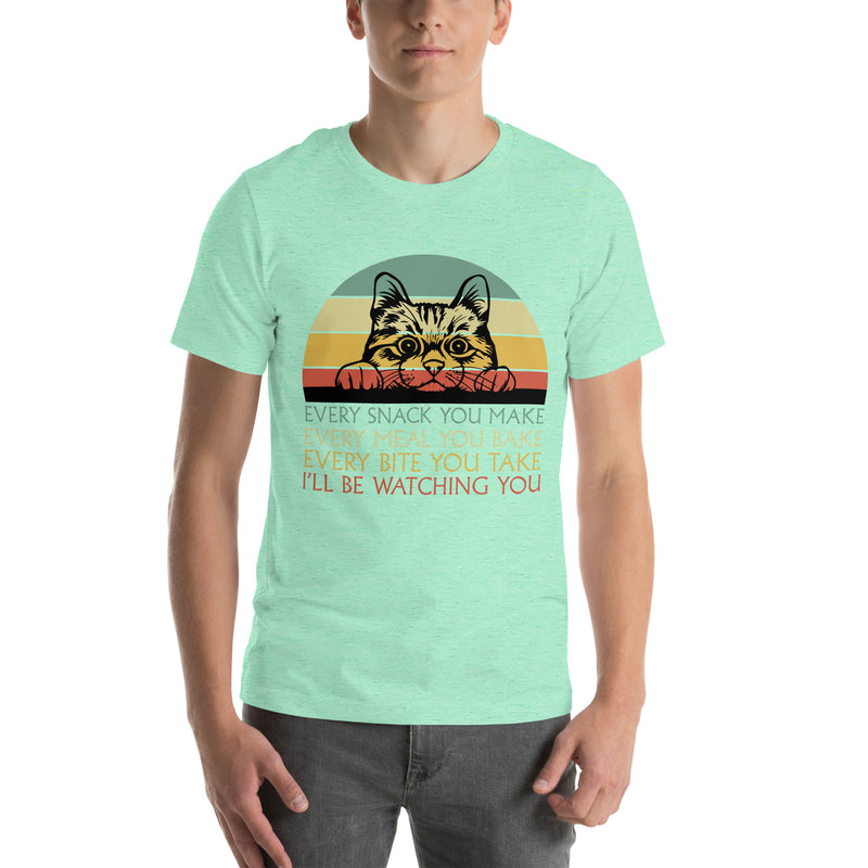 Cat Watches Men's t-shirt