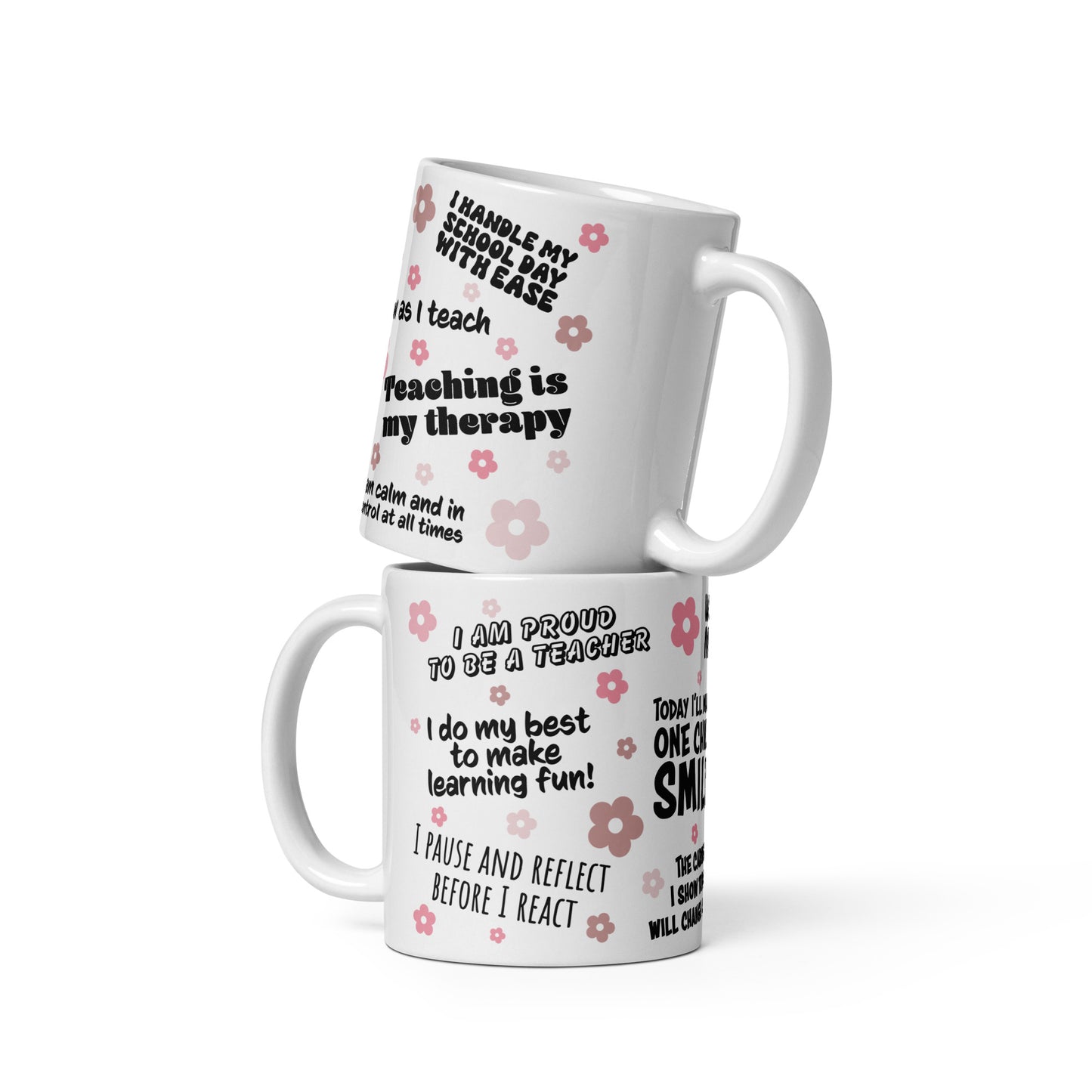 Teacher Affirmation glossy mug