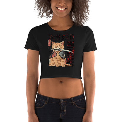 Cat Tana Women’s Crop Tee