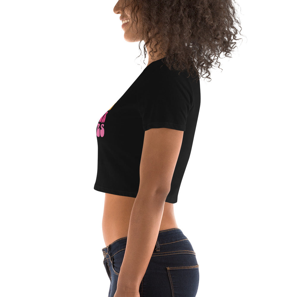 Be Stronger than your Excuses Women’s Crop Tee