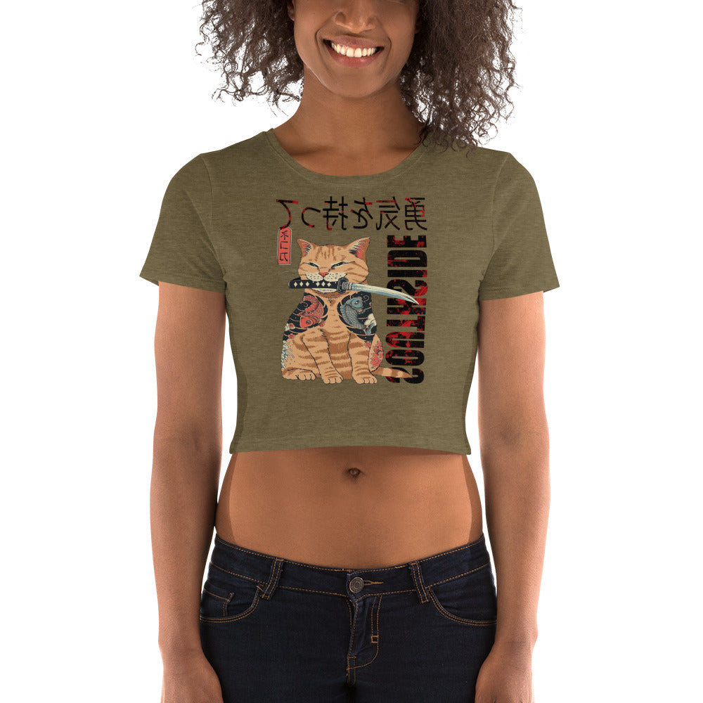 Cat Tana Women’s Crop Tee