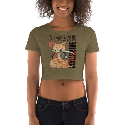 Cat Tana Women’s Crop Tee