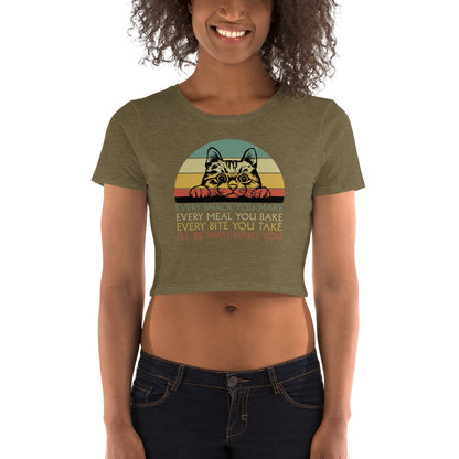 I'll Be Watching You Women’s Crop Tee