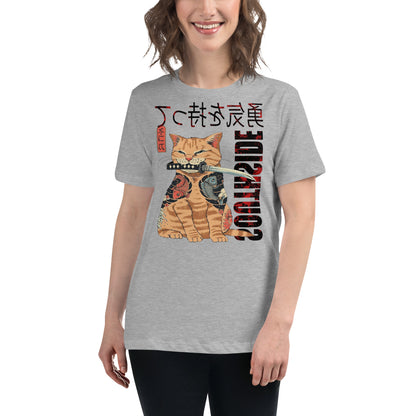 Cat tana Women's Relaxed T-Shirt