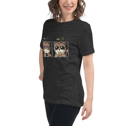 Am Pm Cat Women's Relaxed T-Shirt