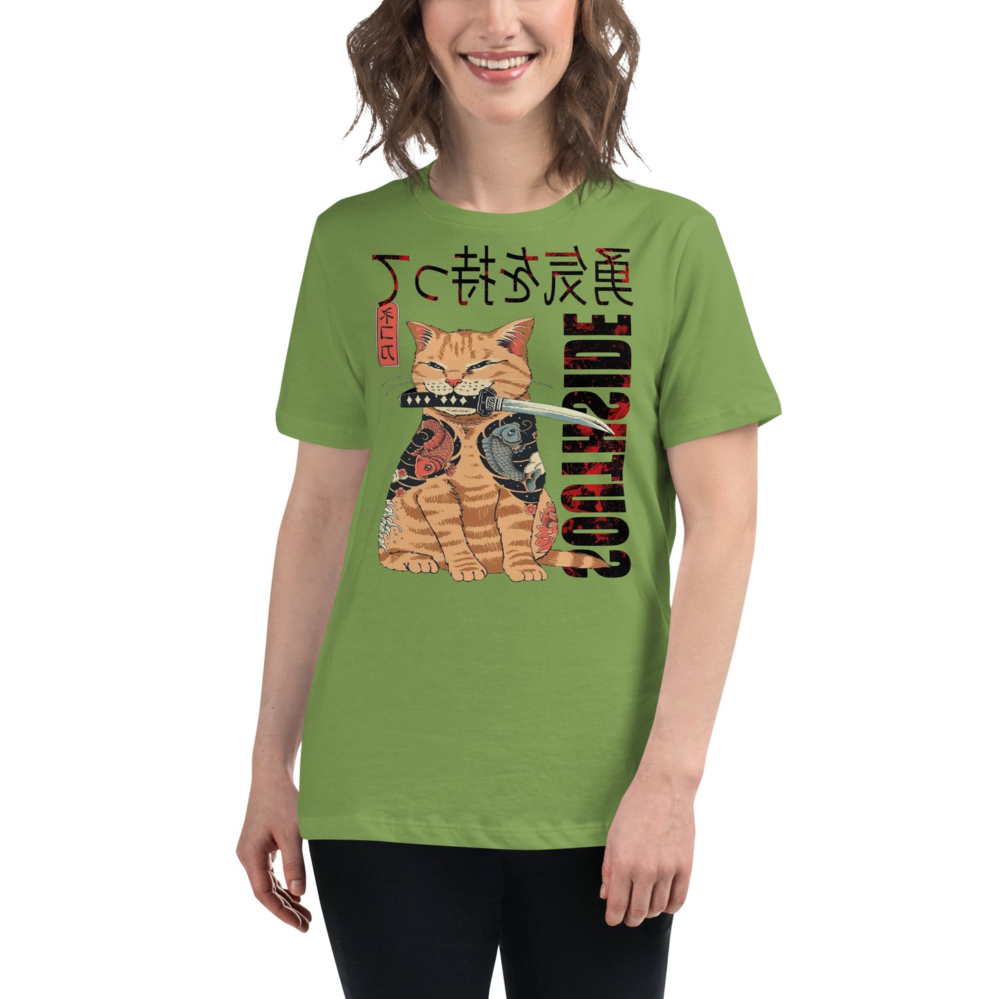 Cat tana Women's Relaxed T-Shirt