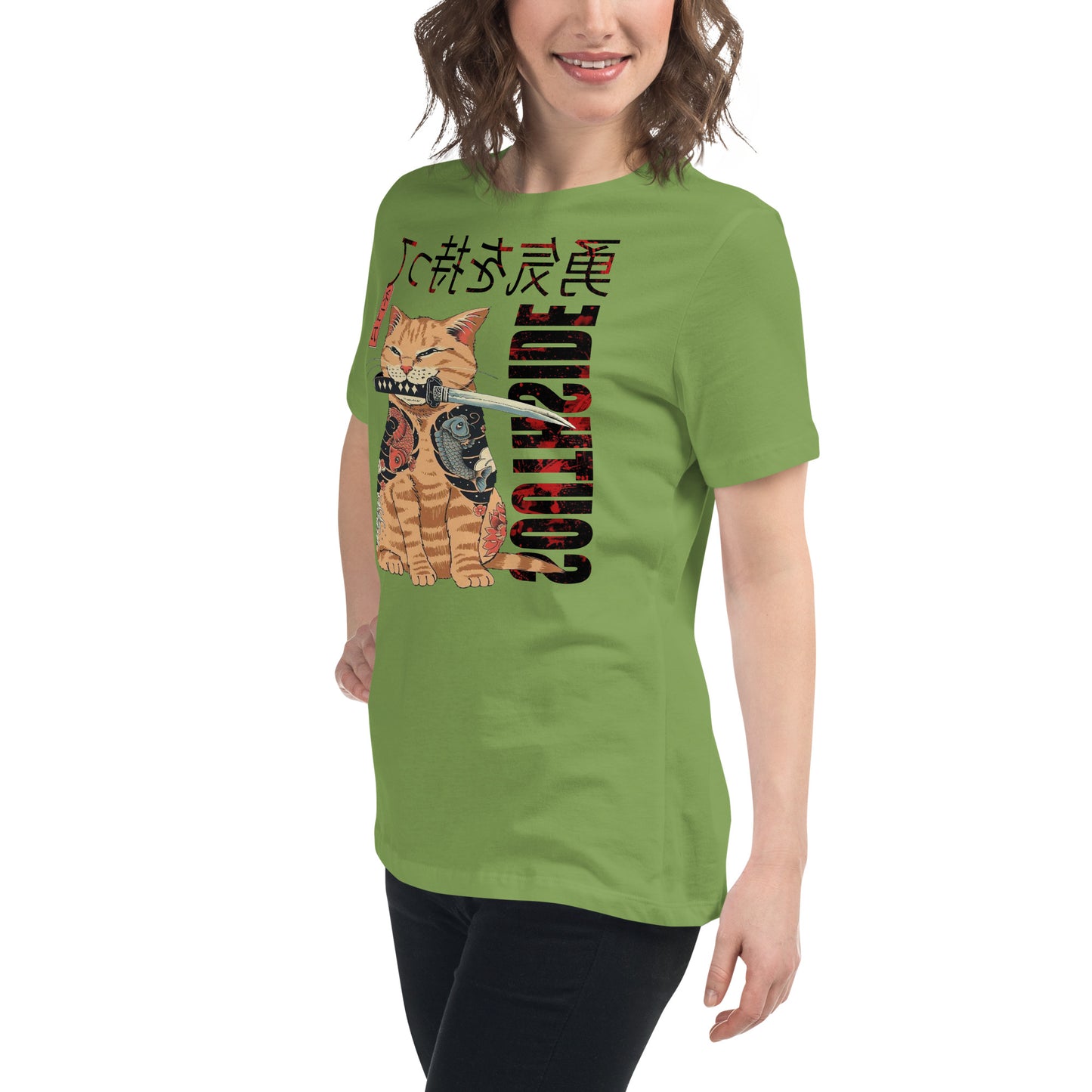 Cat tana Women's Relaxed T-Shirt