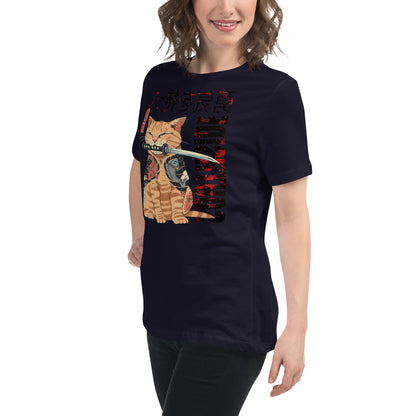 Cat tana Women's Relaxed T-Shirt