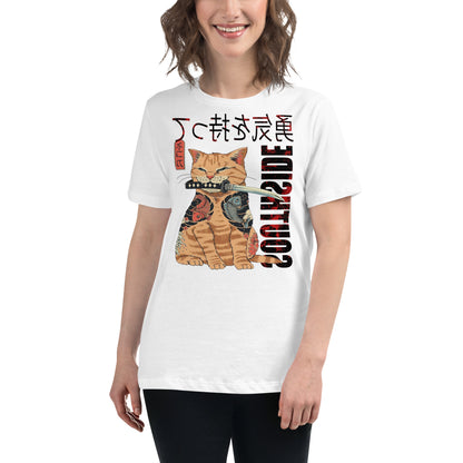 Cat tana Women's Relaxed T-Shirt